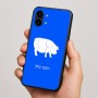 כיסוי בעיצוב אישי עם השם שלך לדגם - Nothing Phone (2) בעיצוב חזיר