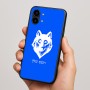 כיסוי בעיצוב אישי עם השם שלך לדגם - Nothing Phone (2) בעיצוב זאב