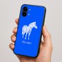 כיסוי בעיצוב אישי עם השם שלך לדגם - Nothing Phone (2) בעיצוב זברה