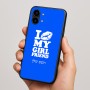 כיסוי בעיצוב אישי עם השם שלך לדגם - Nothing Phone (2) בעיצוב לנשק את החברה שלי