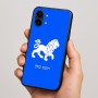 כיסוי בעיצוב אישי עם השם שלך לדגם - Nothing Phone (2) בעיצוב מזלות - אריה