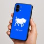 כיסוי בעיצוב אישי עם השם שלך לדגם - Nothing Phone (2) בעיצוב מזלות - שור