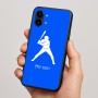 כיסוי בעיצוב אישי עם השם שלך לדגם - Nothing Phone (2) בעיצוב שחקן בייסבול