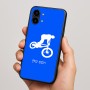 כיסוי בעיצוב אישי עם השם שלך לדגם - Nothing Phone (2) בעיצוב רוכב אופניים