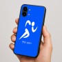 כיסוי בעיצוב אישי עם השם שלך לדגם - Nothing Phone (2) בעיצוב רצים אולימפיים