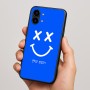 כיסוי בעיצוב אישי עם השם שלך לדגם - Nothing Phone (2) בעיצוב סמיילי