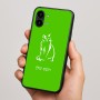 כיסוי בעיצוב אישי עם השם שלך לדגם - Nothing Phone (2) בעיצוב חתול