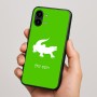 כיסוי בעיצוב אישי עם השם שלך לדגם - Nothing Phone (2) בעיצוב תנין