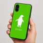 כיסוי בעיצוב אישי עם השם שלך לדגם - Nothing Phone (2) בעיצוב פינגווין