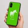 כיסוי בעיצוב אישי עם השם שלך לדגם - Nothing Phone (2) בעיצוב זברה