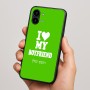 כיסוי בעיצוב אישי עם השם שלך לדגם - Nothing Phone (2) בעיצוב אוהבת את החבר שלי
