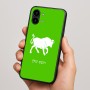 כיסוי בעיצוב אישי עם השם שלך לדגם - Nothing Phone (2) בעיצוב מזלות - שור