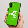 כיסוי בעיצוב אישי עם השם שלך לדגם - Nothing Phone (2) בעיצוב רוכב אופניים