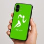 כיסוי בעיצוב אישי עם השם שלך לדגם - Nothing Phone (2) בעיצוב רצים אולימפיים