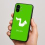 כיסוי בעיצוב אישי עם השם שלך לדגם - Nothing Phone (2) בעיצוב אישה מתאמנת