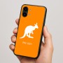 כיסוי בעיצוב אישי עם השם שלך לדגם - Nothing Phone (2) בעיצוב קנגורו