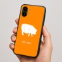 כיסוי בעיצוב אישי עם השם שלך לדגם - Nothing Phone (2) בעיצוב חזיר