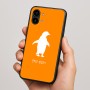 כיסוי בעיצוב אישי עם השם שלך לדגם - Nothing Phone (2) בעיצוב פינגווין