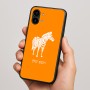 כיסוי בעיצוב אישי עם השם שלך לדגם - Nothing Phone (2) בעיצוב זברה