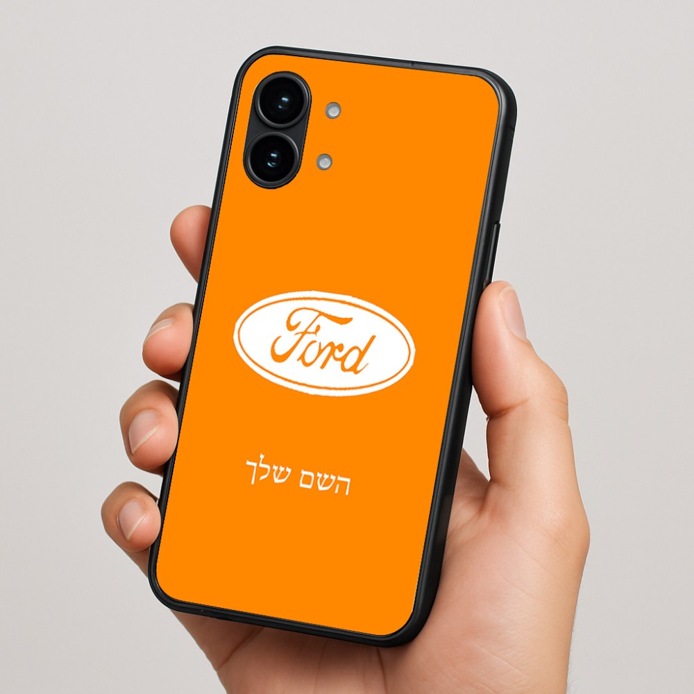 כיסוי בעיצוב אישי עם השם שלך לדגם - Nothing Phone (2) בעיצוב לחצות