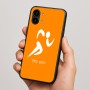 כיסוי בעיצוב אישי עם השם שלך לדגם - Nothing Phone (2) בעיצוב רצים אולימפיים