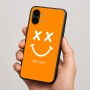 כיסוי בעיצוב אישי עם השם שלך לדגם - Nothing Phone (2) בעיצוב סמיילי