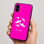 כיסוי בעיצוב אישי עם השם שלך לדגם - Nothing Phone (2) בעיצוב עטלפים