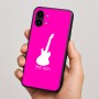 כיסוי בעיצוב אישי עם השם שלך לדגם - Nothing Phone (2) בעיצוב גיטרה