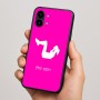כיסוי בעיצוב אישי עם השם שלך לדגם - Nothing Phone (2) בעיצוב אישה מתאמנת