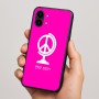 כיסוי בעיצוב אישי עם השם שלך לדגם - Nothing Phone (2) בעיצוב גלובוסי שלום