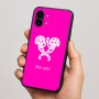כיסוי בעיצוב אישי עם השם שלך לדגם - Nothing Phone (2) בעיצוב פרחי קרן
