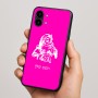 כיסוי בעיצוב אישי עם השם שלך לדגם - Nothing Phone (2) בעיצוב סנטה קלאוס