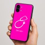 כיסוי בעיצוב אישי עם השם שלך לדגם - Nothing Phone (2) בעיצוב סטטוסקופ רופא