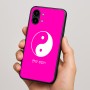כיסוי בעיצוב אישי עם השם שלך לדגם - Nothing Phone (2) בעיצוב סמל יינג יאנג