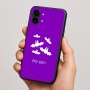 כיסוי בעיצוב אישי עם השם שלך לדגם - Nothing Phone (2) בעיצוב עטלפים