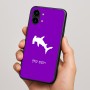 כיסוי בעיצוב אישי עם השם שלך לדגם - Nothing Phone (2) בעיצוב כריש ראש פטיש