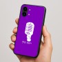 כיסוי בעיצוב אישי עם השם שלך לדגם - Nothing Phone (2) בעיצוב מיקרופון