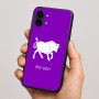 כיסוי בעיצוב אישי עם השם שלך לדגם - Nothing Phone (2) בעיצוב מזלות - שור