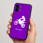 כיסוי בעיצוב אישי עם השם שלך לדגם - Nothing Phone (2) בעיצוב מוטוקרוס