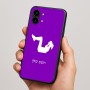 כיסוי בעיצוב אישי עם השם שלך לדגם - Nothing Phone (2) בעיצוב אישה מתאמנת