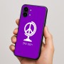 כיסוי בעיצוב אישי עם השם שלך לדגם - Nothing Phone (2) בעיצוב גלובוסי שלום