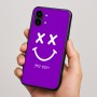 כיסוי בעיצוב אישי עם השם שלך לדגם - Nothing Phone (2) בעיצוב סמיילי