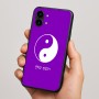 כיסוי בעיצוב אישי עם השם שלך לדגם - Nothing Phone (2) בעיצוב סמל יינג יאנג