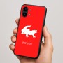 כיסוי בעיצוב אישי עם השם שלך לדגם - Nothing Phone (2) בעיצוב תנין