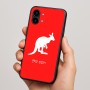 כיסוי בעיצוב אישי עם השם שלך לדגם - Nothing Phone (2) בעיצוב קנגורו
