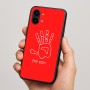 כיסוי בעיצוב אישי עם השם שלך לדגם - Nothing Phone (2) בעיצוב יד