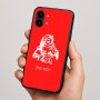 כיסוי בעיצוב אישי עם השם שלך לדגם - Nothing Phone (2) בעיצוב סנטה קלאוס