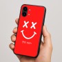 כיסוי בעיצוב אישי עם השם שלך לדגם - Nothing Phone (2) בעיצוב סמיילי