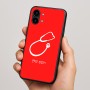כיסוי בעיצוב אישי עם השם שלך לדגם - Nothing Phone (2) בעיצוב סטטוסקופ רופא