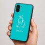 כיסוי בעיצוב אישי עם השם שלך לדגם - Nothing Phone (2) בעיצוב חתול